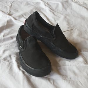 Used Vans Black Slip On
